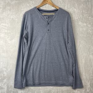The North Face Long Sleeve Henley Shirt Men's Large Soft Stefan Salvatore Gothic